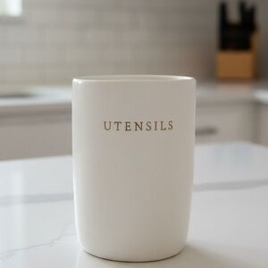 GUC Hearth & Hand Stoneware Utensil Crock